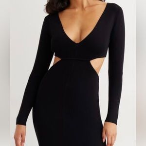 Dynamite Cut Out Midi Dress - size M with tag